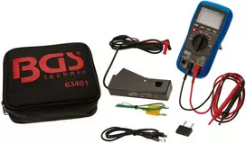 Bgs Technic Automobilių skaitmeninis multimetras su USB sąsaja (63401)