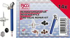 Bgs Technic Padangų vožtuvo remonto komplektas | 14 vnt. (3272)