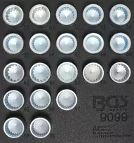 Bgs Technic Ratų varžtų užraktų rinkinys Porsche ir VW Touareg | 20 vnt. (9099)