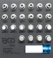 Bgs Technic Ratų varžtų užraktų rinkinys VAG | 23 vnt. (8933)