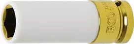 Bgs Technic Galvutė smūginė ilga plonasienė | su plastikine apsauga | 12,5 mm (1/2") | 19 mm (7202)