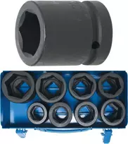 Bgs Technic Smūginių galvučių rinkinys – 1" pavara – 27–50 mm | 8 vnt. (5245)