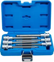 Bgs Technic Įpresuotų antgalių rinkinys | 12,5 mm (1/2") | šarnyrinis Hex šešiakampis 5-12 mm | 6 vnt. (4258)
