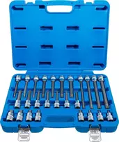 Bgs Technic Antgalių rinkinys | 12,5 mm (1/2") | Spline (XZN) M4 - M16 | 26 vnt. (5180)