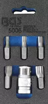 Bgs Technic Antgalių komplektas | 10 mm (3/8") | Spline (XZN) | 6 vnt. (5006)