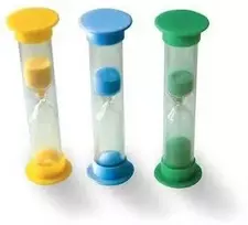 TICKIT smėlio laikrodžiai, 1 min., 3 min., 5 min., 3 vnt.