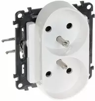 DVIGUBAS LIZDAS LE-753190 Valena Life 230 V 16 A LEGRAND