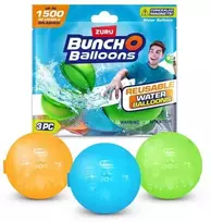 Zuru „Bunch O“ balionai – daugkartinio naudojimo Vanduo balionai 3PK (56592UQ1)