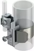 OBO Bettermann Veržimo juosta 3/8" - 1 1/2" nuo 2,5 iki 25 mm², L = 200 mm, žalvarinis / veržimo juosta, nerūdijantis plienas