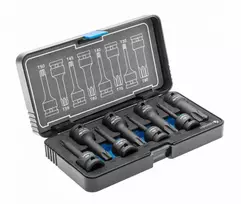 Hogert Technik Smūginių sukimo antgalių rinkinys Hogert HT6R002; 1/2''; 8 vnt.