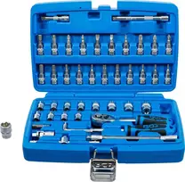 Bgs Technic Galvučių su terkšle rinkinys | 6.3 mm (1/4") | 46 vnt. (2146)