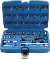Bgs Technic Galvučių su terkšle rinkinys | 6.3 mm (1/4") | 46 vnt. (2144)