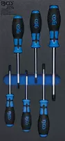 Bgs Technic Įrankių dėklas 1/3: T-Star atsuktuvai (Torx) | 6 vnt. (4078)