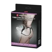 Pretty Love Plug Vibruojantis varpos žiedas analinis kištukas