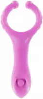 TOYJOY Žiedas-VIBRATINGAS CLIT-STIM C-RING PURPLE