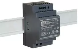 ĮKROVIKLIS IMPULSOWY NA SZYNĘ DIN MEAN WELL HDR-60-24 24V/60W/2.5A