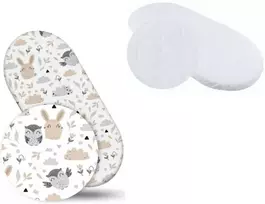 Babymam Vežimėlio lopšio čiužinys ir paklodė