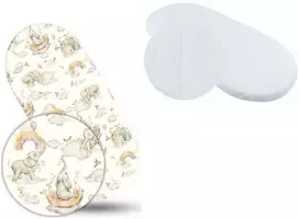 Babymam Vežimėlio lopšio čiužinys ir paklodė