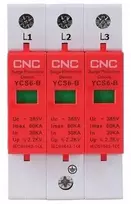 CNC AC viršįtampių ribotuvas, 3P, B klasės, 30-60 kA, 385VAC