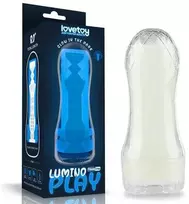 LOVETOY Lumino Play Masturbator Crystal Pocketed