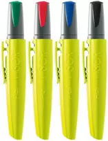 Pica Marker Žymeklis baltai lentai VISOR - 4 vnt., įvairių spalvų