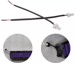 Xiaomi paspirtuko LED lemputės jungtis (nuo baterijos)