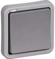 LAURITZ KNUDSEN Opus® 74 pramoninis jungiklis su lempa, 250 V, tamsiai pilkas