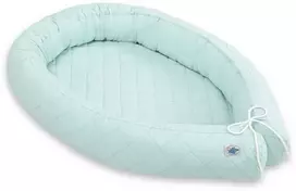 My Sweet Baby Kūdikio lizdelis ir gyvatėlės formos pagalvėlė – pilka