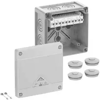 Spelsberg Abox Pro 060-6² Forgreningskasse (I x P x A) 125 x 125 x 75 mm Grå IP66, IP67, IP69 1 stk