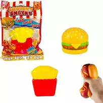 Fast food antistresinis didelis suspaudžiamas žaislas 12 cm