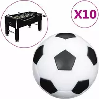 Stalo futbolo kamuoliukai, 10vnt., 32mm, ABS