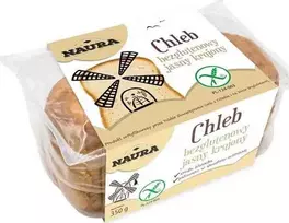Naura be glitimo lengva pjaustyta duona 350 g