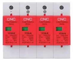CNC DC viršįtampių ribotuvas, 4P, B klasės, 60-1000kA, 1000VDC