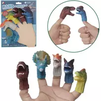 Magy Antpirščių rinkinys 5 vnt, Dinozaurai