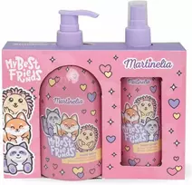 Aquarius MARTINELIA rinkinys, rankų muilas 485 ml, kūno dulksna 200 ml