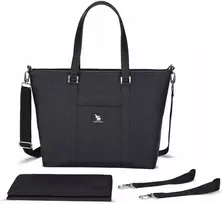 CottonMoose Shopper Bag - vežimėlio priežiūros krepšys | Pearl Juodas