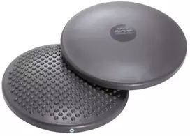Gymnic Apvali balansavimo pagalvėlė Disc'o'Sit, pilka