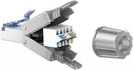 RJ45 8P8C CAT6A STP susuktas tinklo kištukas Goobay
