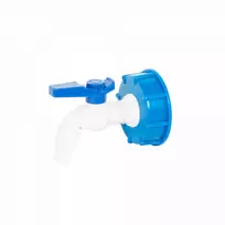IBC jungtis S60x6 su kraneliu 3/4" Bradas