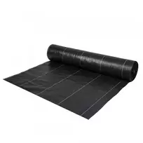 Agroplėvelė nuo piktžolių Bradas, 135 g/m², 1.1 x 100 m, juoda