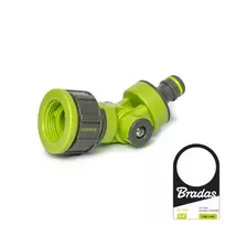 Reguliuojamas adapteris čiaupui Bradas LIME LINE 1 / 3/4