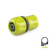 Universali laistymo žarnų jungtis 1/2 ", 5/8", 3/4 " su STOP funkcija Bradas LIME LINE UNIVERSAL