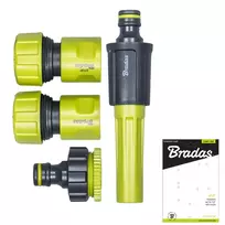 4 dalių rinkinys laistymo žarnoms 3/4 Bradas LIME LINE