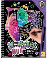 Lisciani Zdrapywanka eskizų knygelės nulio atskleidimas Monster High