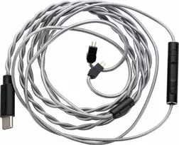 Moondrop Moondrop CDSP kabelis – 2 kontaktų USB-C ausinių laidas