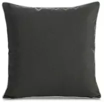 Eurofirany GARDEN4 pagalvės užvalkalas sodui ir terasai, pagamintas iš lygaus vandeniui atsparaus audinio 45 x 45 cm, spalva: tamsiai pilka
