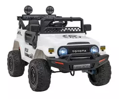 Elektromobilis Toyota FJ Cruiser 4x4, Baltas