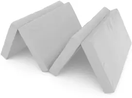Sulankstomas gimnastikos čiužinys SANRO 200x100x10 cm pilkas (4 dalių)