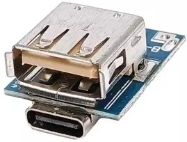 Oem 2xUSB 5V elementų įkrovimo ir apsaugos modulis - maitinimo bankui, Li-Po, Li-Ion