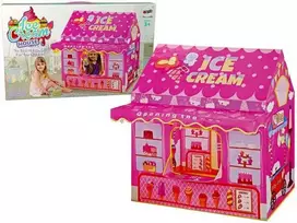 CREAM Vaikiška palapinė-namelis "Ice Kreminis"
